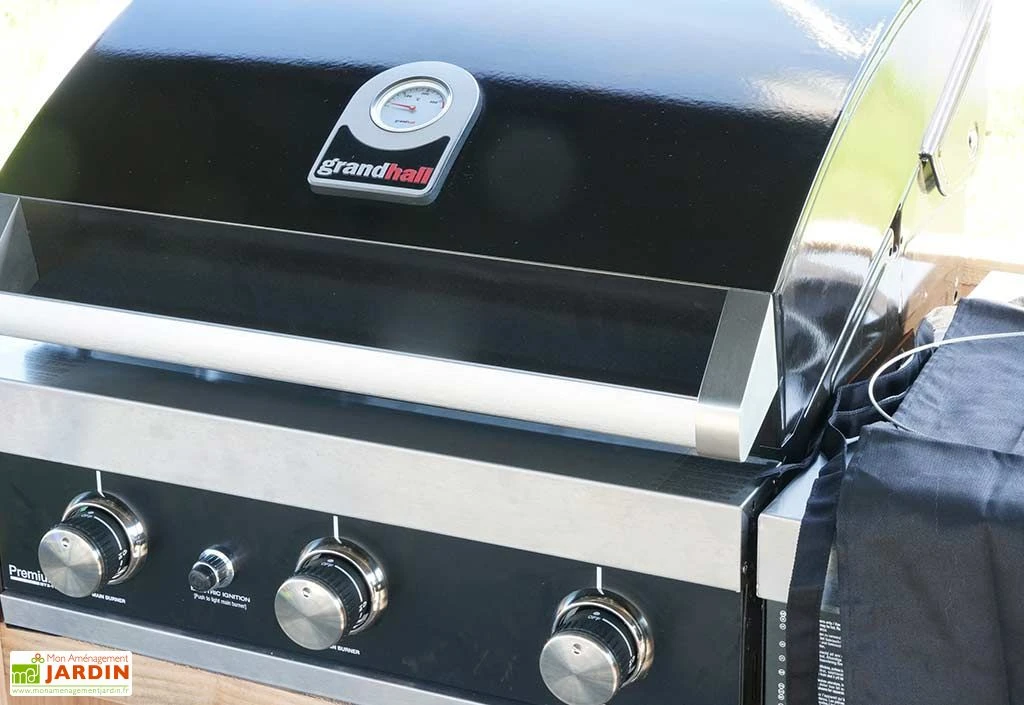 Barbecue Gaz Encastrable Acier Noir Premium G3 Built-In 8 Barbecue Gaz Encastrable Acier Noir Premium G3 Built-In – Image 6