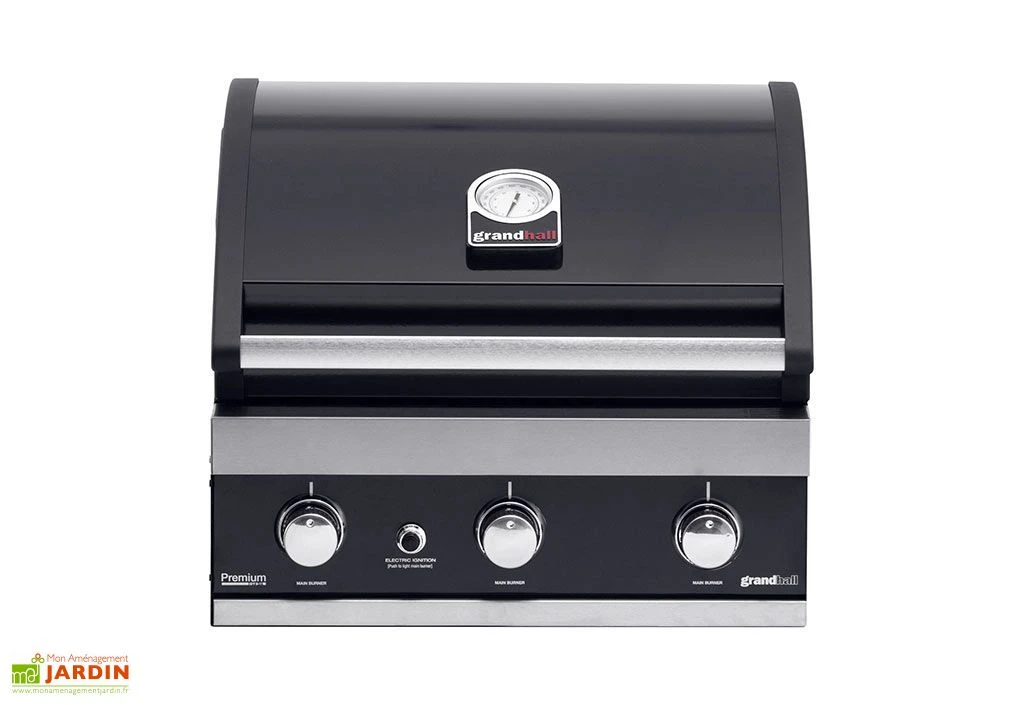 Barbecue Gaz Encastrable Acier Noir Premium G3 Built-In 5 Barbecue Gaz Encastrable Acier Noir Premium G3 Built-In – Image 3