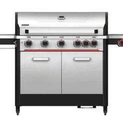 Barbecue Au Gaz En Inox Byron 5T – 180 X 61 X 117 Cm