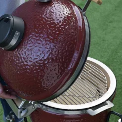 Barbecue Kamado En Céramique Monolith Junior ⌀ 47 Cm -Jardelix Soldes Magasin barbecue kamado ceramique monolith junior rouge