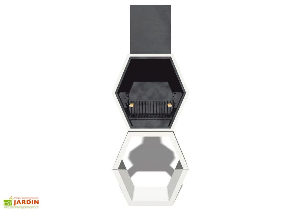 Barbecue Design En Béton MOD01 3 Barbecue Design En Béton MOD01