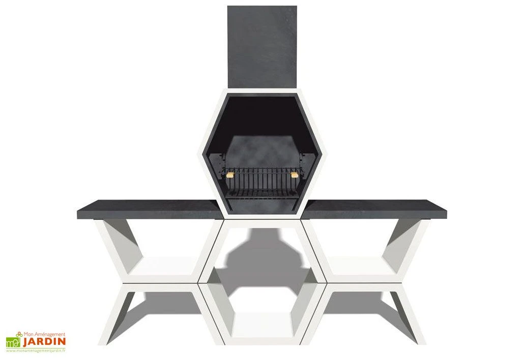 Barbecue Design En Béton MOD05 4 Barbecue Design En Béton MOD05 – Image 2