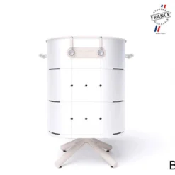 Barbecue Au Gaz En Fonte D’aluminium – Lulu -Jardelix Soldes Magasin barbecue plancha gaz blanc