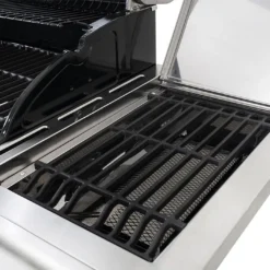 Barbecue Au Gaz En Acier Evolution – 5 Brûleurs Et 1 Brûleur Latéral -Jardelix Soldes Magasin barbecue au gaz bruleur lateral