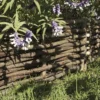 Bordures En Noisetier Tressage Horizontal Hampton 75x40cm (Lot De 4) -Jardelix Soldes Magasin bordures noisetier hampton 2