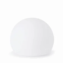 Boule Lumineuse Blanche Autonome 40x32cm (l,h) -Jardelix Soldes Magasin boule lumineuse blanche autonome 2