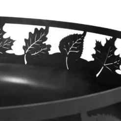 Braséro En Acier Décoré Toronto – 80 Cm -Jardelix Soldes Magasin braseo acier decore toronto 80 cm 3