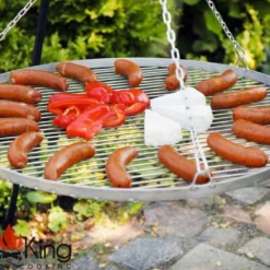 Braséro En Acier Bali + Grill Inox Sur Trépied 180 Cm 12 Braséro En Acier Bali + Grill Inox Sur Trépied 180 Cm -Jardelix Soldes Magasin brasero acier bali grill 2