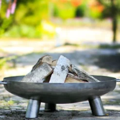 Braséro En Acier Bali + Couvercle (plusieurs Dimensions) -Jardelix Soldes Magasin brasero acier bali 1