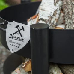 Braséro De Jardin En Acier Montana Haut Avec Bûcher (Pls Dimensions) -Jardelix Soldes Magasin brasero acier bucher 80cm montana cookking 1