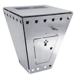 Braséro Barbecue En Acier Inoxydable L72 Cm H87 Cm – Magnus Inox