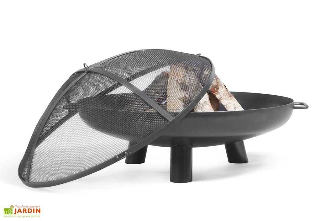 Braséro En Acier Bali + Pare Etincelles (plusieurs Dimensions) 3 Braséro En Acier Bali + Pare Etincelles (plusieurs Dimensions)