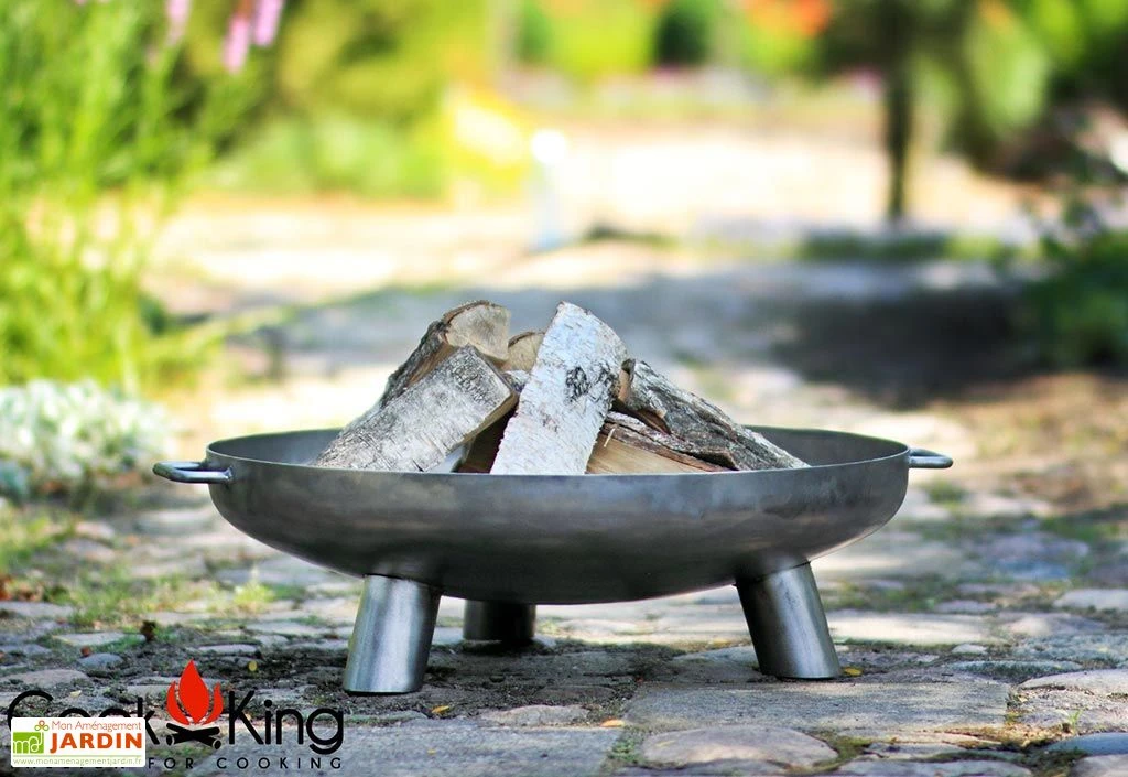 Braséro En Acier Bali + Pare Etincelles (plusieurs Dimensions) 6 Braséro En Acier Bali + Pare Etincelles (plusieurs Dimensions) – Image 4