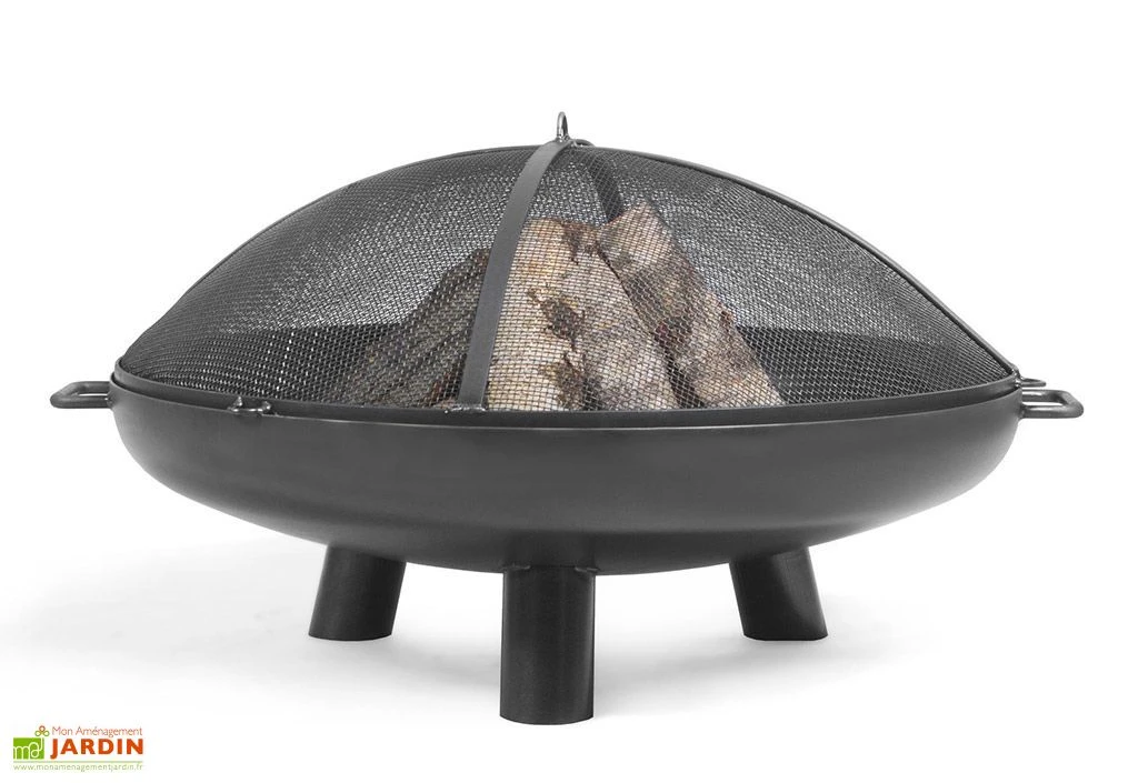 Braséro En Acier Bali + Pare Etincelles (plusieurs Dimensions) 4 Braséro En Acier Bali + Pare Etincelles (plusieurs Dimensions) – Image 2