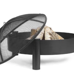 Braséro En Acier Haiti + Pare Etincelles (plusieurs Dimensions)