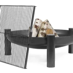 Braséro En Acier Palma + Grille De Cuisson (plusieurs Dimensions)