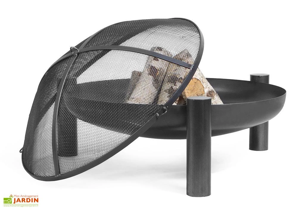 Braséro En Acier Palma + Pare Etincelles (plusieurs Dimensions) 3 Braséro En Acier Palma + Pare Etincelles (plusieurs Dimensions)