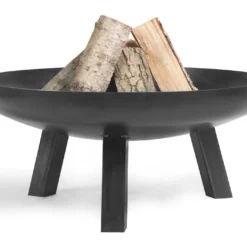 Braséro En Acier Polo + Grille De Cuisson (plusieurs Dimensions) 12 Braséro En Acier Polo + Grille De Cuisson (plusieurs Dimensions) -Jardelix Soldes Magasin brasero acier noir brut polo grille cuisson 1