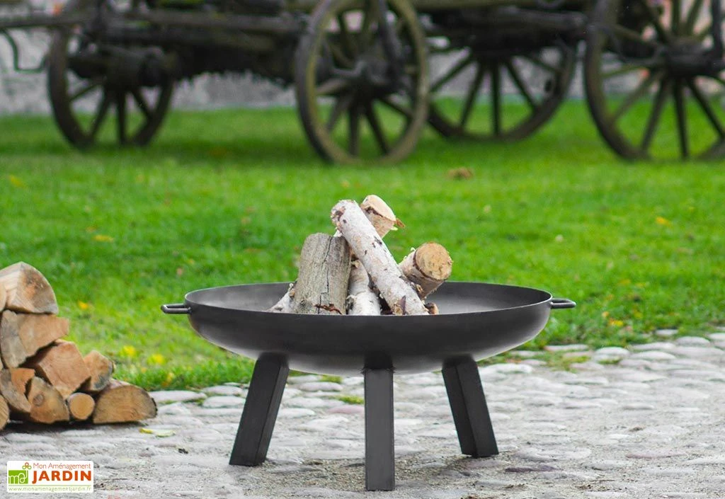 Braséro En Acier Polo + Grille De Cuisson (plusieurs Dimensions) 6 Braséro En Acier Polo + Grille De Cuisson (plusieurs Dimensions) – Image 4