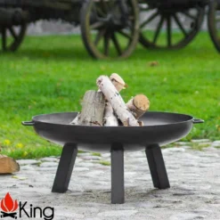 Braséro En Acier Polo + Pare Etincelles (plusieurs Dimensions) -Jardelix Soldes Magasin brasero acier noir brut polo pare etincelles 5