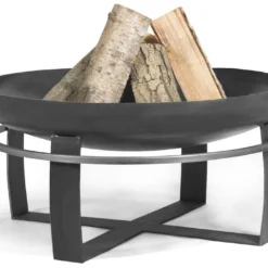 Braséro En Acier Viking + Pare Etincelles (plusieurs Dimensions) -Jardelix Soldes Magasin brasero acier noir brut viking pare etincelles 2