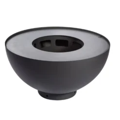 Braséro Barbecue En Acier Boule Noire 100 Cm