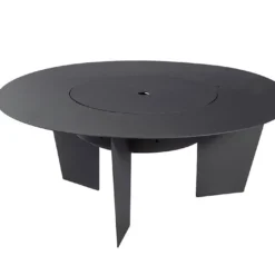 Braséro Barbecue En Acier Olymp 100 Cm + Grille De Cuisson -Jardelix Soldes Magasin brasero barbecue acier olymp 100cm grille cuisson 8