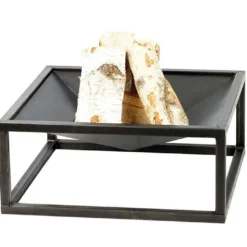 Braséro Design En Acier Brut Pan 9