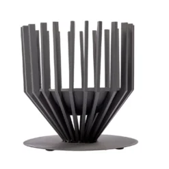 Brasero D’extérieur Style Industriel - ø 43 X 44,5 Cm -Jardelix Soldes Magasin brasero exterieur noir