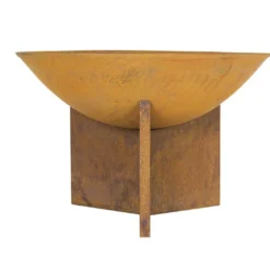 Braséro De Jardin En Fonte Et Acier Oxydé Kala 56 Cm