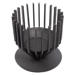 Brasero D’extérieur Style Industriel - ø 43 X 44,5 Cm -Jardelix Soldes Magasin brasero noir chauffage