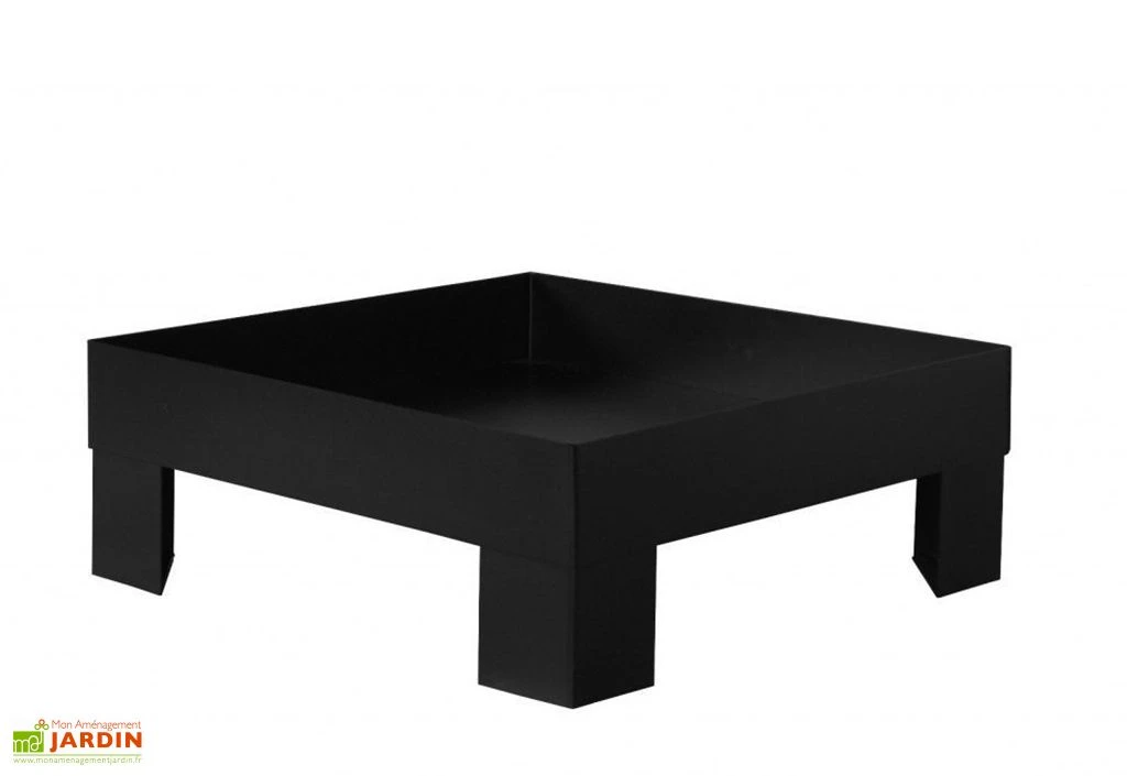 Braséro Pan 6 Acier Laqué Noir (plusieurs Dimensions) 4 Braséro Pan 6 Acier Laqué Noir (plusieurs Dimensions) – Image 2