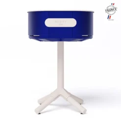 Braséro Sur Pieds En Fonte D’aluminium - Sam -Jardelix Soldes Magasin brasero plancha aluminium bleu electrique