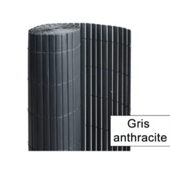 Brise-Vue En PVC Canisse Rouleau 3 X 1,5 M – Pls Coloris -Jardelix Soldes Magasin brise vue canice pvc france green gris anthracite
