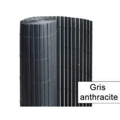 Brise-Vue En PVC Canisse Rouleau 3 X 1 M – Pls Coloris -Jardelix Soldes Magasin brise vue canice pvc france green gris anthracite 1