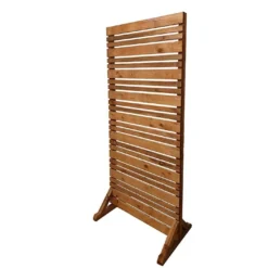 Brise-vue Sur Pieds En Bois Traité – Lign Z