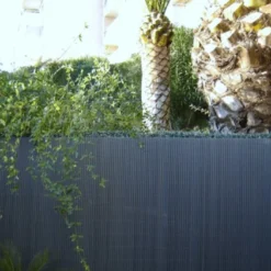 Brise-vue En PVC Canisse Double Face 1,20 X 2,50 M -Jardelix Soldes Magasin brise vue pvc anthracite