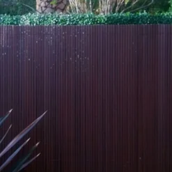 Brise-vue En PVC Canisse Double Face 1,20 X 2,50 M -Jardelix Soldes Magasin brise vue pvc noyer