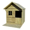 Cabane En Bois Traité Autoclave Maison D’Enfants Jane -Jardelix Soldes Magasin cabane bois autoclave maison enfant trigano jane