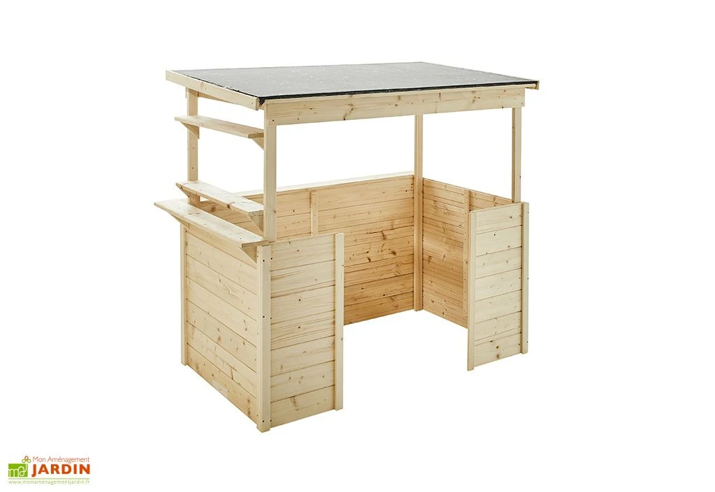 Cabane Enfant En Bois Soulet Façon Poolhouse – Playa 4 Cabane Enfant En Bois Soulet Façon Poolhouse – Playa – Image 2