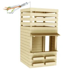 Cabane Enfant En Bois Soulet Façon Boutique – Shopping