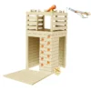 Cabane Enfant En Bois Soulet Château Fort – Knight -Jardelix Soldes Magasin cabane bois enfant soulet knight escalade