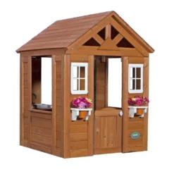 Cabane En Bois Maison D’Enfants De Jardin Equipée Timberlake -Jardelix Soldes Magasin cabane bois maison enfant jardin cedre tropical timberlake 3