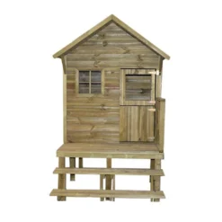 Cabane En Bois Traité Autoclave Maison D’Enfants Sur Pilotis Lena