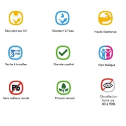 Clôture Naturelle En Ecorces De Pins (1x5m) -Jardelix Soldes Magasin canisse naturel ecorce pin 2