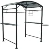Carport Abri Pour Barbecue Acier Galvanisé Et époxy 2,5 X 1,35 M -Jardelix Soldes Magasin carport acier barbecue