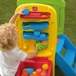 Step2 Aire De Jeux Pour Enfants Play Ball Fun Climber Avec Toboggan 11 Step2 Aire De Jeux Pour Enfants Play Ball Fun Climber Avec Toboggan -Jardelix Soldes Magasin centre activites play ball toboggan escaliers polyethylene ultraresistant 2