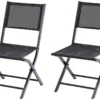 Chaises Pliantes En Aluminium Modulo (Lot De 2)