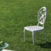 Chaise De Jardin En Aluminium Versailles -Jardelix Soldes Magasin chaise jardin aluminium versailles