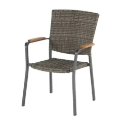 Chaise De Jardin Empilable En Aluminium Et Résine Sintra